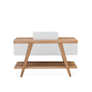 bathroom wooden table